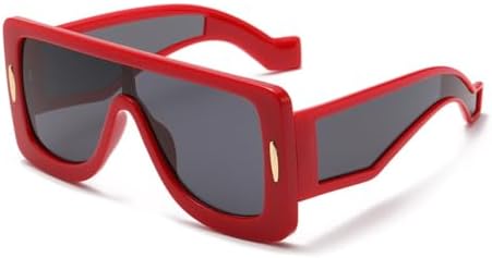 Солнцезащитные очки в крупной квадратной оправе с интегрированными цветными линзами, модель 2027 года, с технологией Technology Sense, для активного отдыха, женские MTZJH, Red Black
Солнцезащитные очки в крупной квадратной оправе с интегрированными цветными линзами, модель 2027 года, с технологией Technology Sense, для активного отдыха, женские MTZJH, Red Black