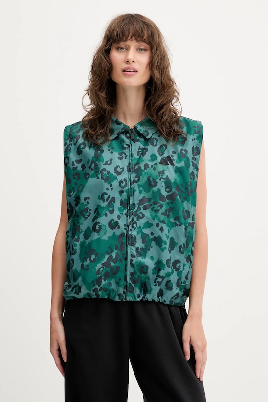 Жилет Animal Print с тремя полосками Adidas, бирюзовый
Жилет Animal Print с тремя полосками Adidas, бирюзовый