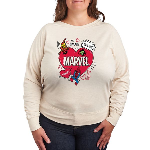 Футболка с длинным рукавом French Terry Plus Size Valentine's Day Marvel
Футболка с длинным рукавом French Terry Plus Size Valentine's Day Marvel
