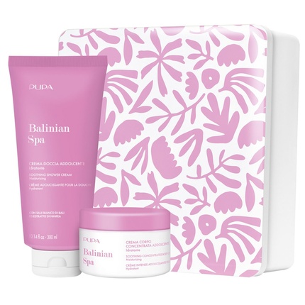 Pupa Balinian Spa Kit 1 с концентрированным смягчающим кремом для тела 150 мл и кремом для душа 300 мл Pupa Milano
Pupa Balinian Spa Kit 1 с концентрированным смягчающим кремом для тела 150 мл и кремом для душа 300 мл Pupa Milano