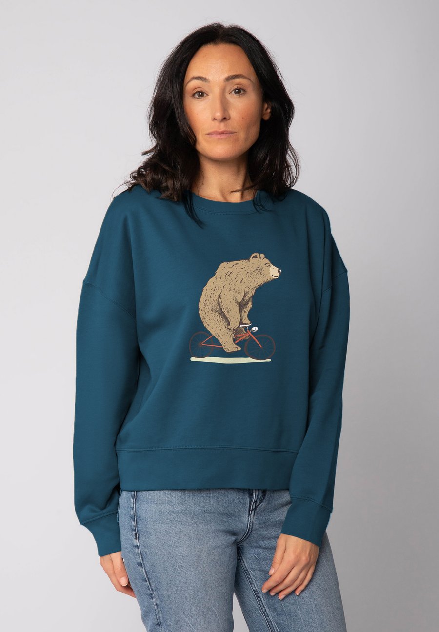 Толстовка watapparel FAHRRADBÄR, Deep Teal/Teal
Толстовка watapparel FAHRRADBÄR, Deep Teal/Teal