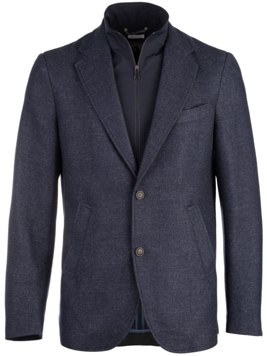 Norwegian Wool многослойный кашемировый пиджак, синий
Norwegian Wool многослойный кашемировый пиджак, синий