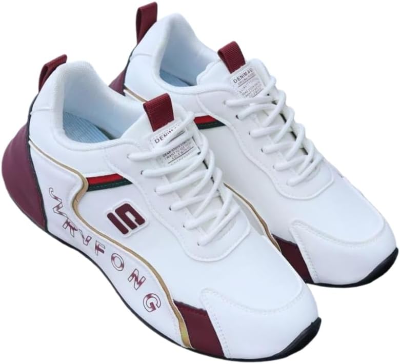 Модные кожаные мужские повседневные спортивные кроссовки. Удобная и приятная для кожи внутренняя подкладка. Подходят для бега и тренировок Clolinde, белый/красный
Модные кожаные мужские повседневные спортивные кроссовки. Удобная и приятная для кожи внутренняя подкладка. Подходят для бега и тренировок Clolinde, белый/красный