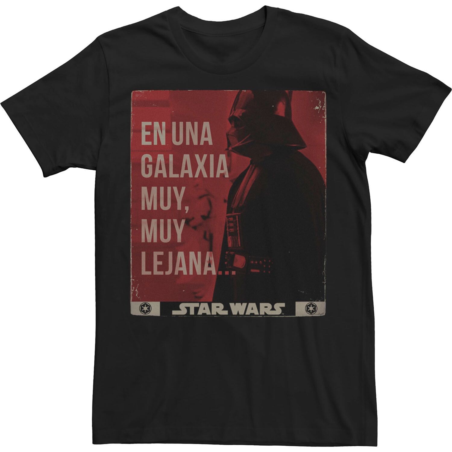 Мужская футболка с плакатом En Una Galaxia Muy, Muy Lejana..., Black Star Wars, черный
Мужская футболка с плакатом En Una Galaxia Muy, Muy Lejana..., Black Star Wars, черный