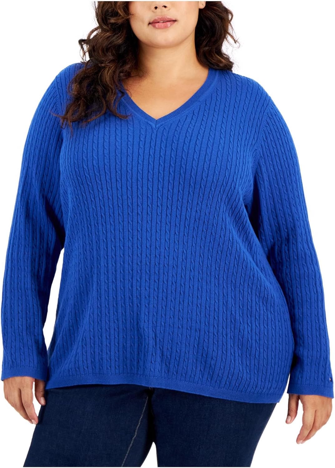 Женский вязаный свитер Tommy Hilfiger Cable-Knit, Blue
Женский вязаный свитер Tommy Hilfiger Cable-Knit, Blue