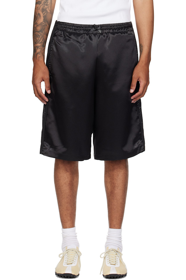 Эксклюзивные черные баскетбольные шорты Ssense Abra, черный
Эксклюзивные черные баскетбольные шорты Ssense Abra, черный