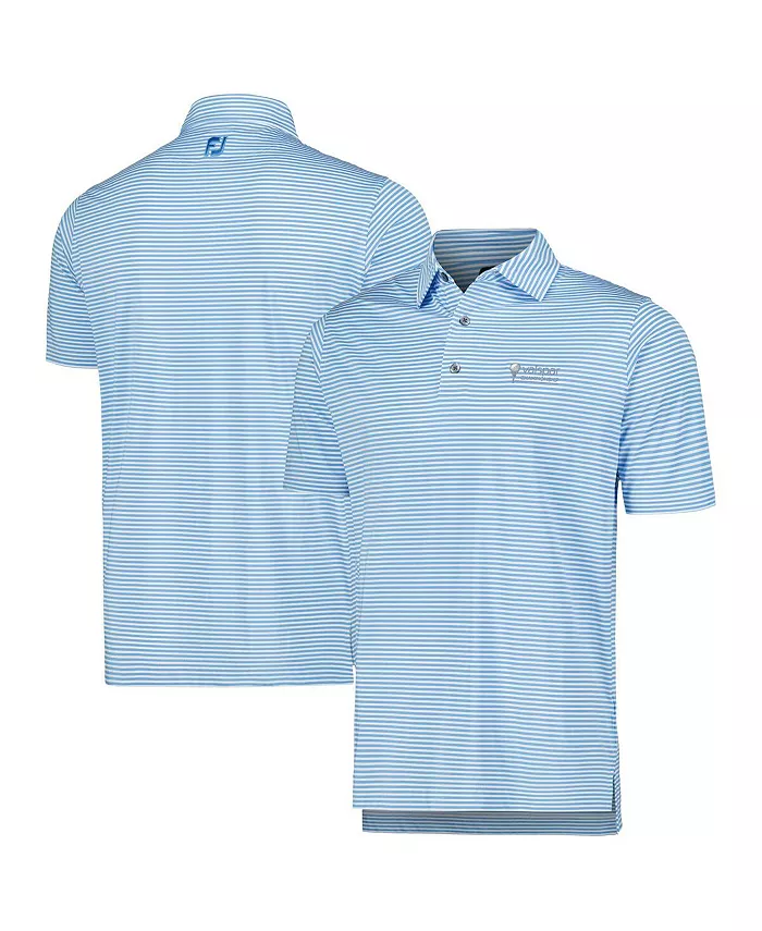 Мужская светло-голубая полоска Valspar Championship Micro Feeder Stripe Lisle ProDry Polo FootJoy
Мужская светло-голубая полоска Valspar Championship Micro Feeder Stripe Lisle ProDry Polo FootJoy