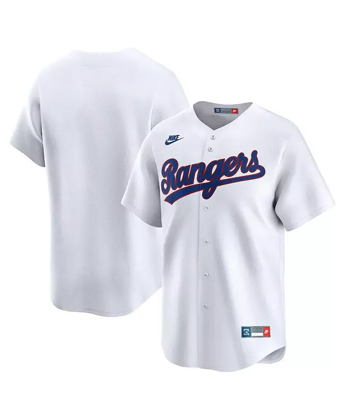 Мужская белая ретро-джерси Texas Rangers Throwback Cooperstown Collection Limited Nike
Мужская белая ретро-джерси Texas Rangers Throwback Cooperstown Collection Limited Nike