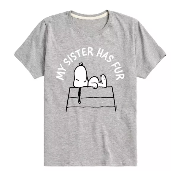 Мальчики 8-20 лет, сестра Снупи, у которой есть футболка с меховым принтом Licensed Character, серый
Мальчики 8-20 лет, сестра Снупи, у которой есть футболка с меховым принтом Licensed Character, серый