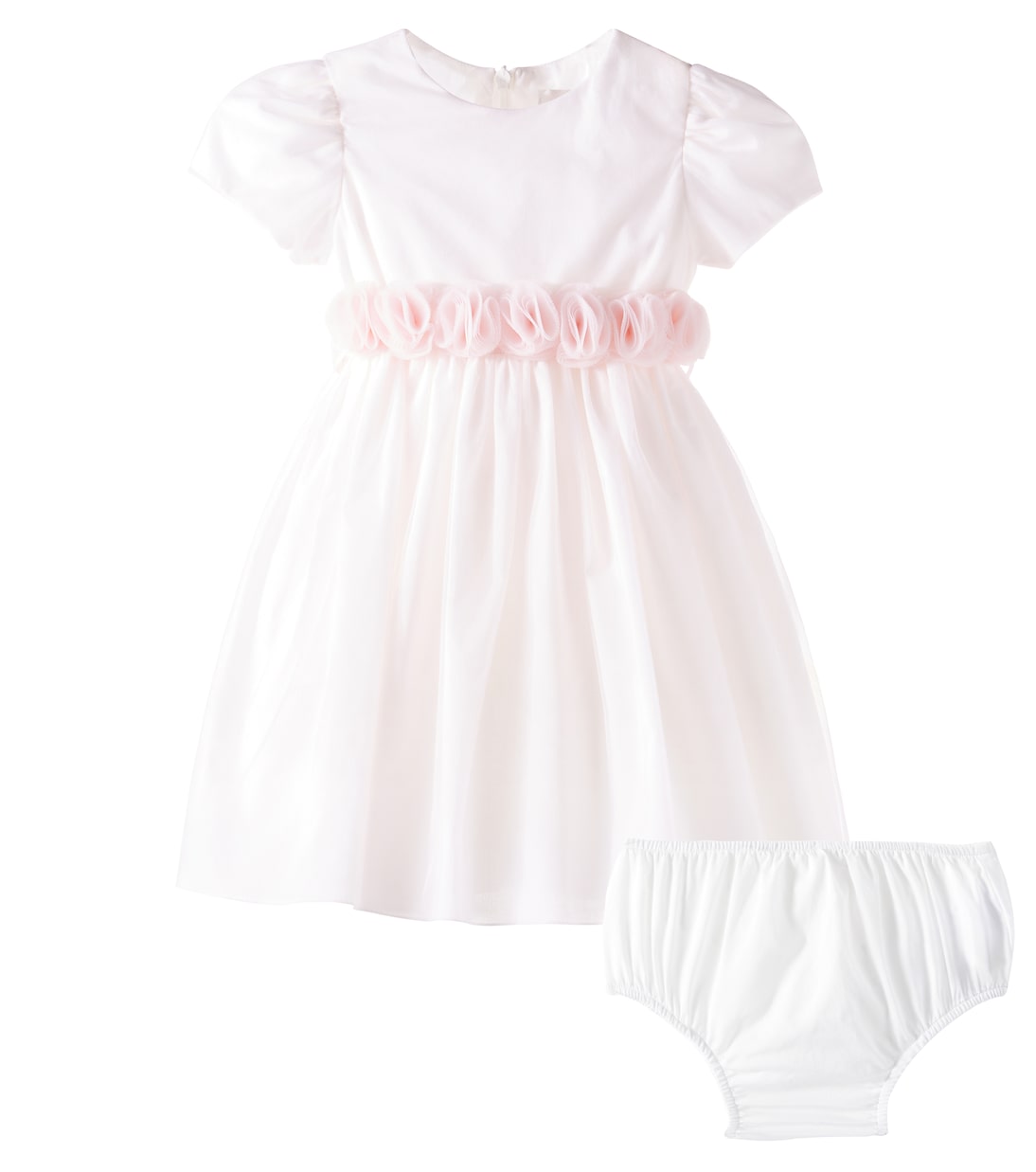 Детское платье из тюля с цветочной аппликацией Il Gufo, розовый
Детское платье из тюля с цветочной аппликацией Il Gufo, розовый