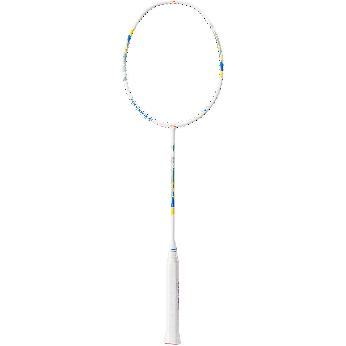 LINING Thunder JR бадминтонная ракетка атакующего типа с утяжеленной головкой, жестким стержнем, продвинутый уровень 5U/G6 pearl white
LINING Thunder JR бадминтонная ракетка атакующего типа с утяжеленной головкой, жестким стержнем, продвинутый уровень 5U/G6 pearl white