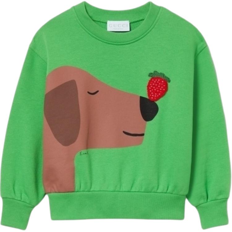 Свитшот SS25 для детей 3-7 лет GUCCI, зеленый
Свитшот SS25 для детей 3-7 лет GUCCI, зеленый