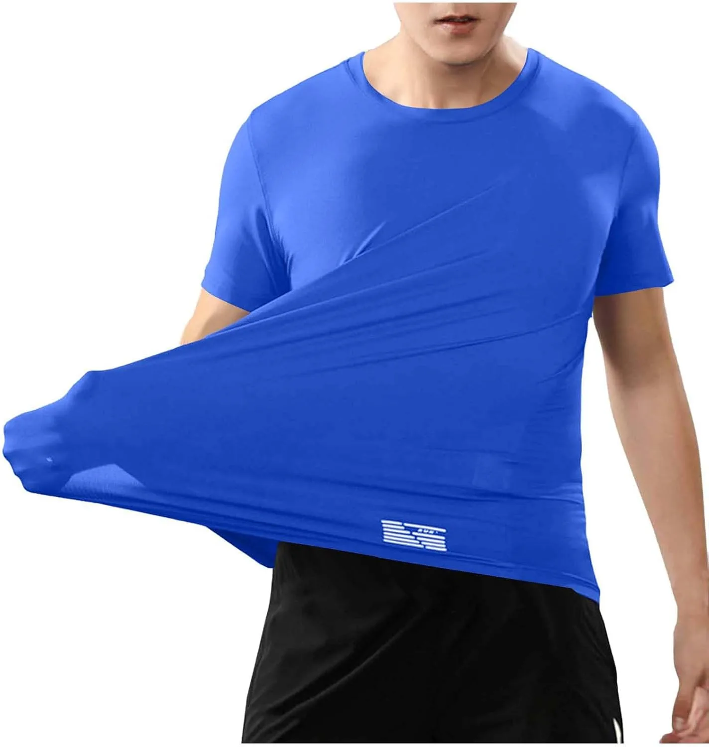 Мужская футболка для тренировок с коротким рукавом, Stretchy Quick Dry
Мужская футболка для тренировок с коротким рукавом, Stretchy Quick Dry