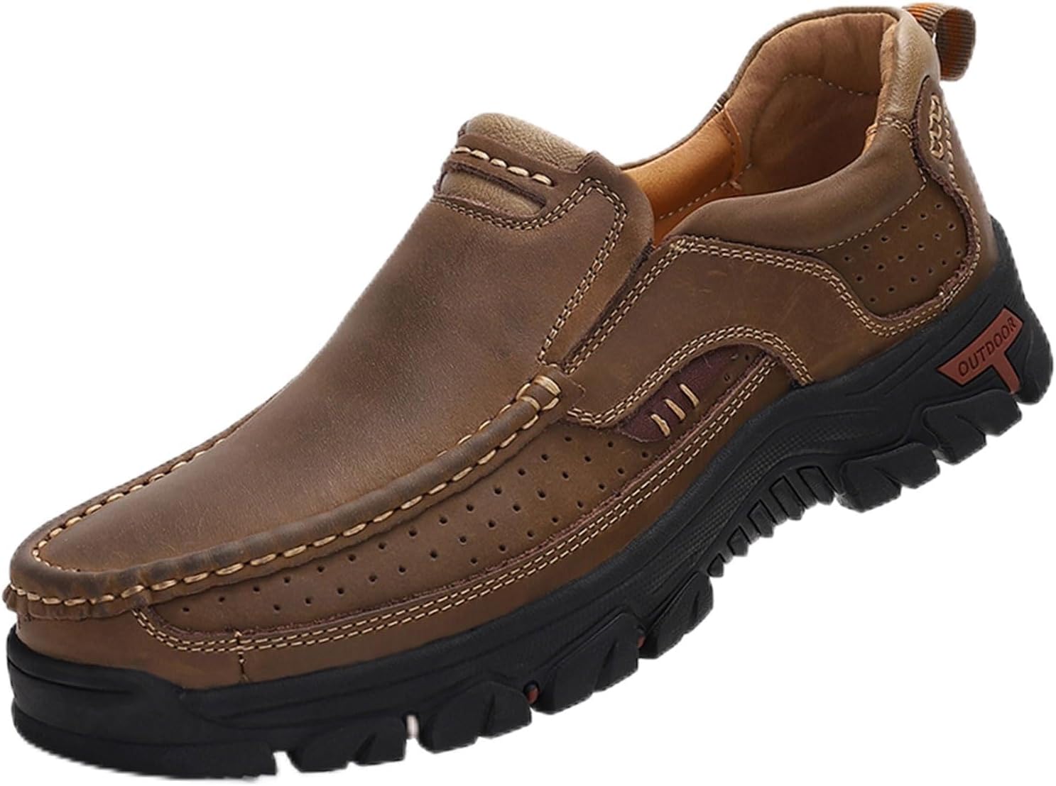 Мужские прогулочные туфли Venshine из кожи, легкие, дышащие, повседневные лоферы без шнурков, коричневый
Мужские прогулочные туфли Venshine из кожи, легкие, дышащие, повседневные лоферы без шнурков, коричневый