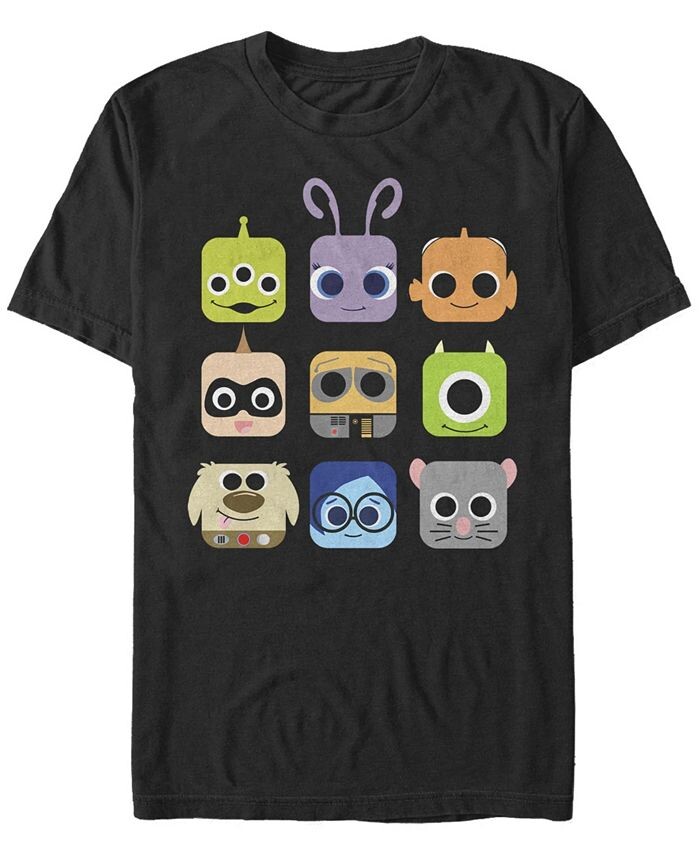 Мужская футболка Pixar Icons с коротким рукавом с круглым вырезом Fifth Sun, черный
Мужская футболка Pixar Icons с коротким рукавом с круглым вырезом Fifth Sun, черный