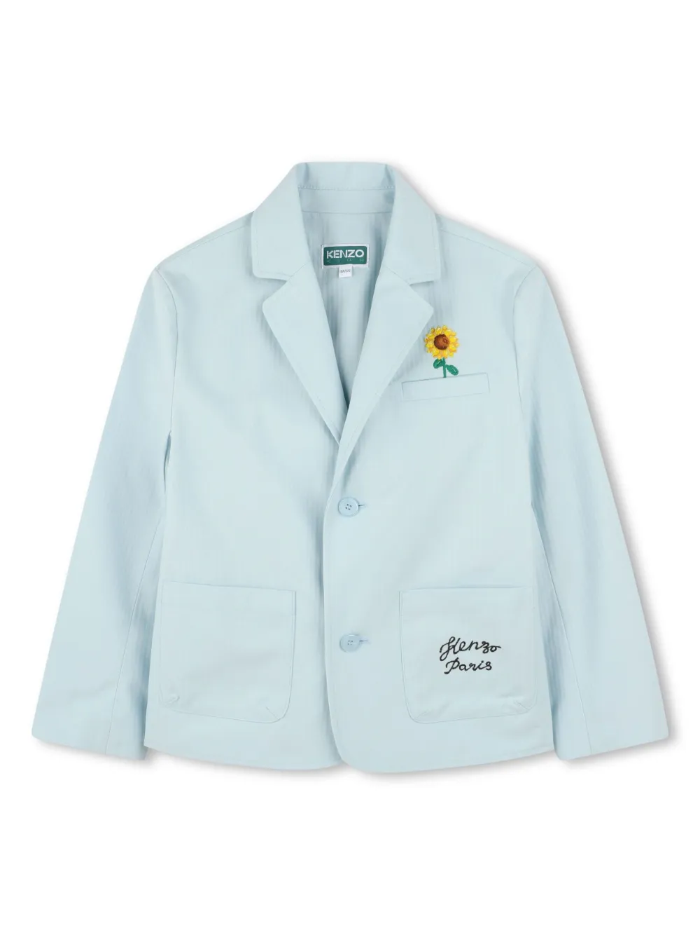 Блейзер с вышитым логотипом Kenzo Kids, синий
Блейзер с вышитым логотипом Kenzo Kids, синий
