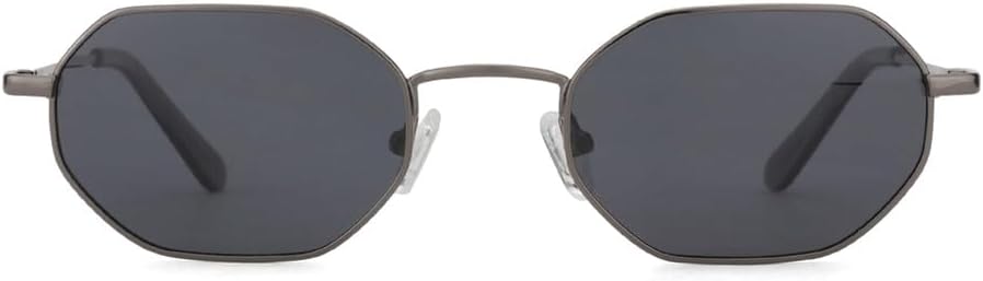 Ретро-солнцезащитные очки с поляризованным стеклом в форме многоугольника для женщин, металлические, с защитой от УФ-излучения UV400; мужские солнцезащитные очки с защитой от бликов UV400; очки для вождения UJNHGQ, 001 Black Lens
Ретро-солнцезащитные очки с поляризованным стеклом в форме многоугольника для женщин, металлические, с защитой от УФ-излучения UV400; мужские солнцезащитные очки с защитой от бликов UV400; очки для вождения UJNHGQ, 001 Black Lens