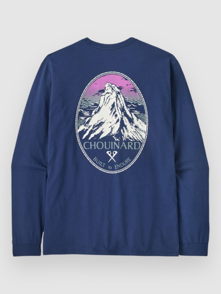 Лонгслив Patagonia Chouinard Crest Responsibili Longsleeve, clement blue
Лонгслив Patagonia Chouinard Crest Responsibili Longsleeve, clement blue