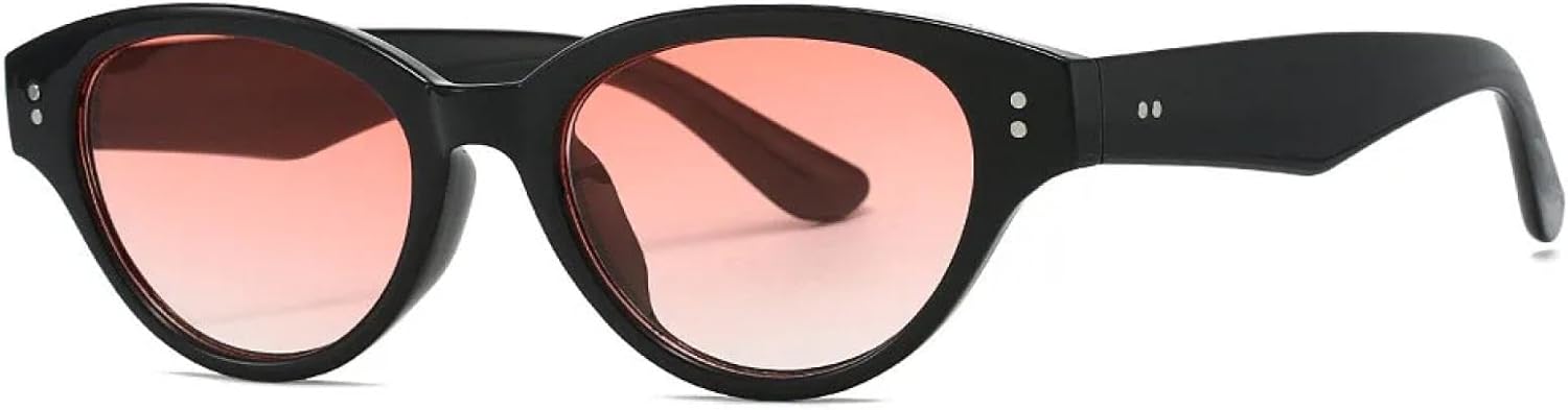 Винтажные солнцезащитные очки «кошачий глаз» для женщин и мужчин. Популярные роскошные солнцезащитные очки в стиле панк с заклепками. Очки с защитой от УФ-излучения UV400 TKKTLLT, Black Pink
Винтажные солнцезащитные очки «кошачий глаз» для женщин и мужчин. Популярные роскошные солнцезащитные очки в стиле панк с заклепками. Очки с защитой от УФ-излучения UV400 TKKTLLT, Black Pink