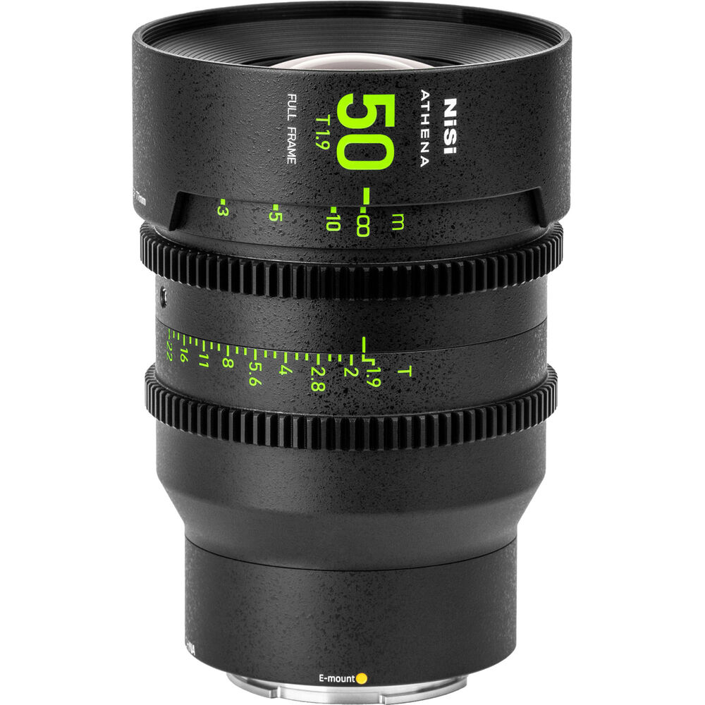 Полнокадровый объектив NiSi ATHENA PRIME 50mm T1.9 (крепление E)
Полнокадровый объектив NiSi ATHENA PRIME 50mm T1.9 (крепление E)