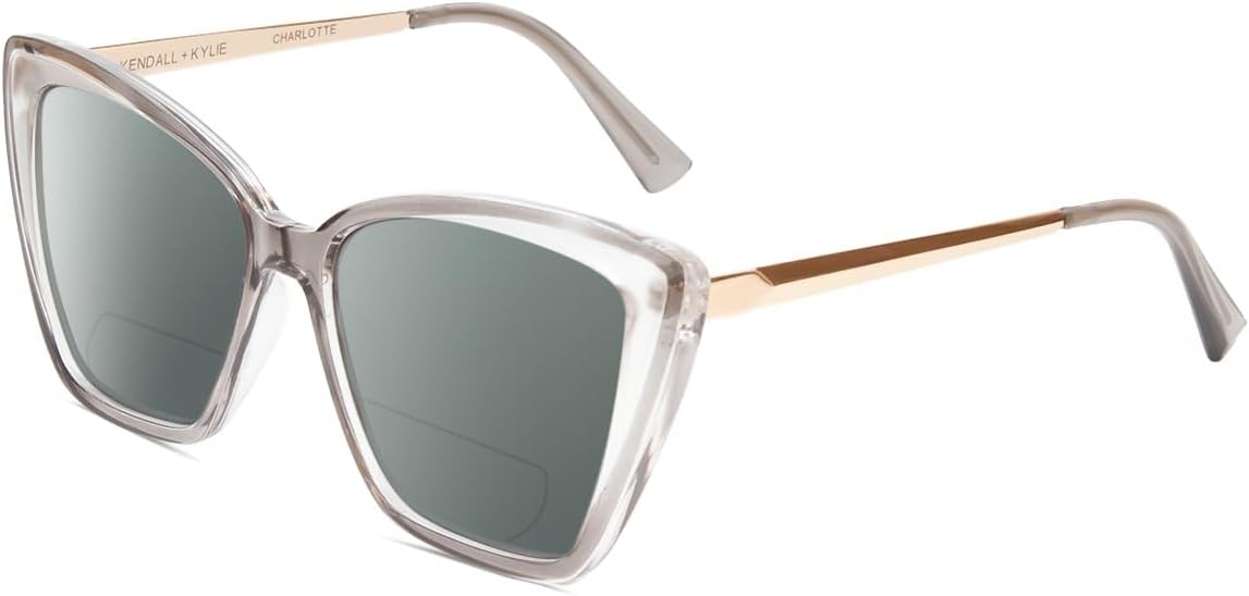 Солнцезащитные очки Calabria K+K CHARLOTTE «Кошачий глаз», поляризованные, бифокальные, для чтения, модные, женские, солнцезащитные очки с защитой от УФ-излучения, Smoke Grey Crystal Gold/Smoke Grey Lens
Солнцезащитные очки Calabria K+K CHARLOTTE «Кошачий глаз», поляризованные, бифокальные, для чтения, модные, женские, солнцезащитные очки с защитой от УФ-излучения, Smoke Grey Crystal Gold/Smoke Grey Lens