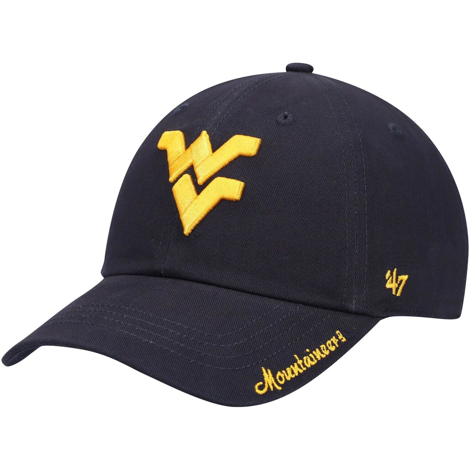 Женская темно-синяя регулируемая шляпа с логотипом Miata '47 West Virginia Mountaineers
Женская темно-синяя регулируемая шляпа с логотипом Miata '47 West Virginia Mountaineers