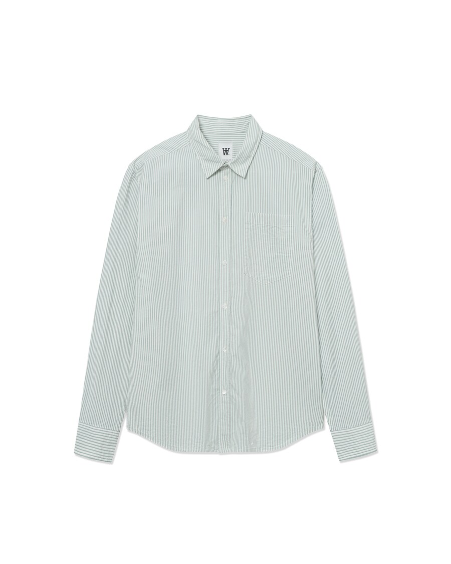 Рубашка на пуговицах классического кроя WOOD WOOD Day, цвет Cyan blue
Рубашка на пуговицах классического кроя WOOD WOOD Day, цвет Cyan blue