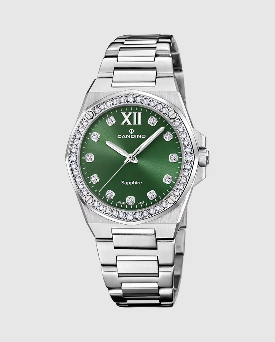 C4751/5 Lady Elegance женские часы из серебряной стали Candino, серебряный
C4751/5 Lady Elegance женские часы из серебряной стали Candino, серебряный