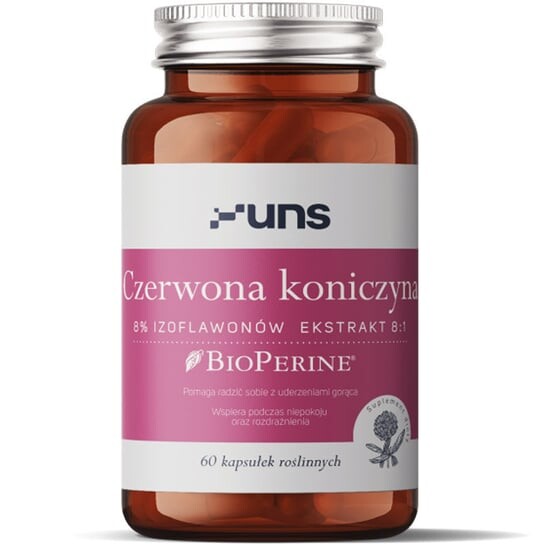 Uns, Red Clover 8% экстракт изофлавонов 8:1 60 вегетарианских капсул
Uns, Red Clover 8% экстракт изофлавонов 8:1 60 вегетарианских капсул