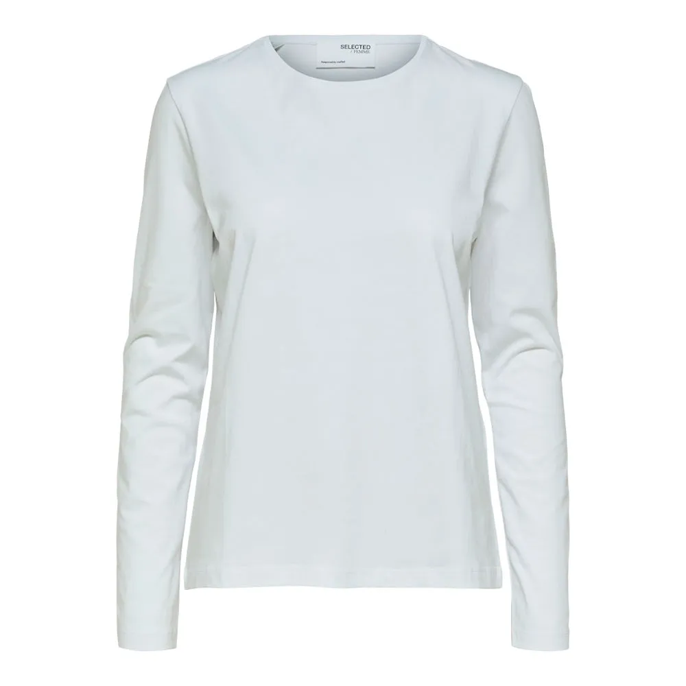Лонгслив Selected Essential, белый
Лонгслив Selected Essential, белый