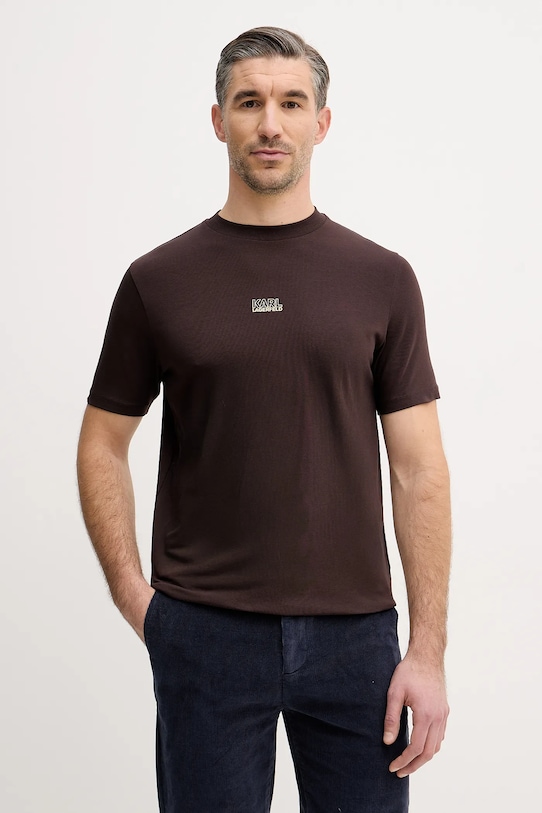 Футболка Karl Lagerfeld, коричневый
Футболка Karl Lagerfeld, коричневый