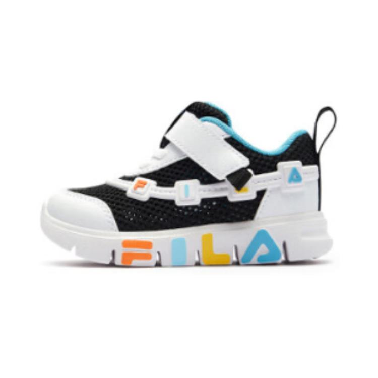 Кроссовки детские с низким верхом, устойчивые к скольжению, для детей от 3 до 7 лет FILA KIDS, черный/белый 
Кроссовки детские с низким верхом, устойчивые к скольжению, для детей от 3 до 7 лет FILA KIDS, черный/белый