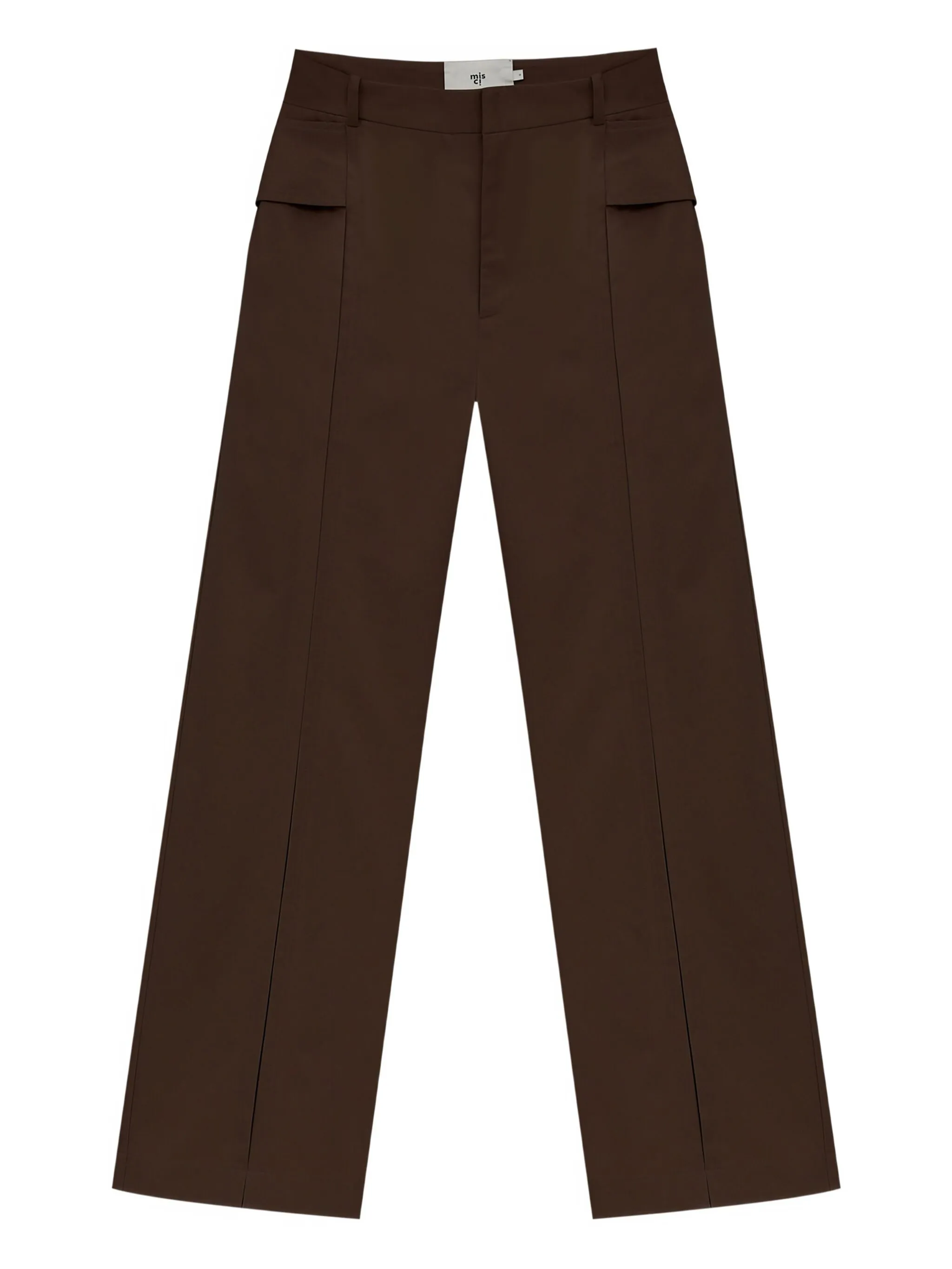 Прямые брюки Carolina Misci, коричневый
Прямые брюки Carolina Misci, коричневый