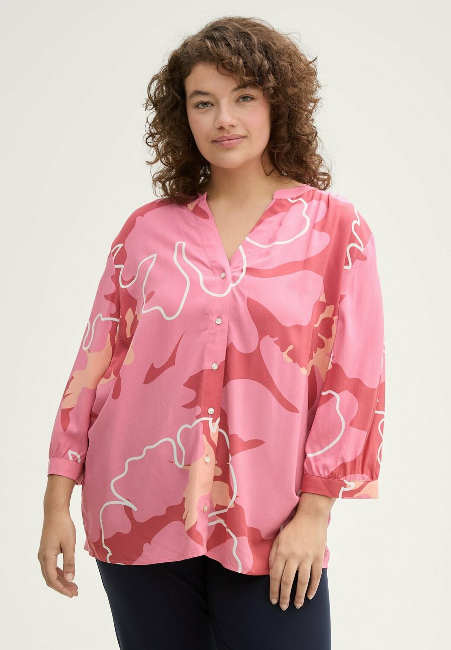 Блуза TOM TAILOR MIT MUSTER, Pink Big Floral Shapes Design/Pink
Блуза TOM TAILOR MIT MUSTER, Pink Big Floral Shapes Design/Pink