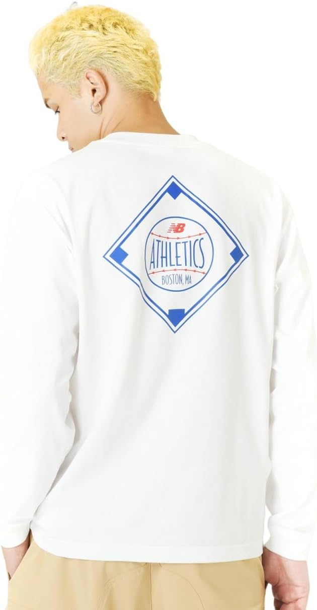 Футболка с длинным рукавом New Balance Diamond Athletics (MT43949) - представлена в категории FINE BOYS. Мужская футболка с длинным рукавом из плотной ткани, белый
Футболка с длинным рукавом New Balance Diamond Athletics (MT43949) - представлена в категории FINE BOYS. Мужская футболка с длинным рукавом из плотной ткани, белый