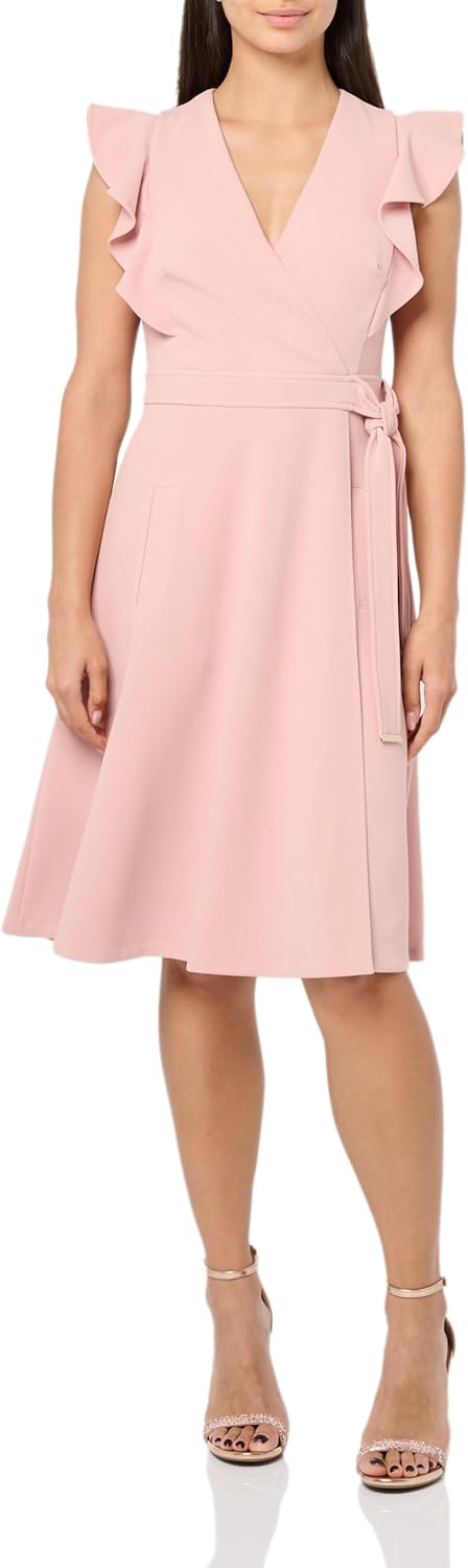 Женское платье Tommy Hilfiger с короткими рукавами-крылышками и имитацией запаха, Misty Rose
Женское платье Tommy Hilfiger с короткими рукавами-крылышками и имитацией запаха, Misty Rose