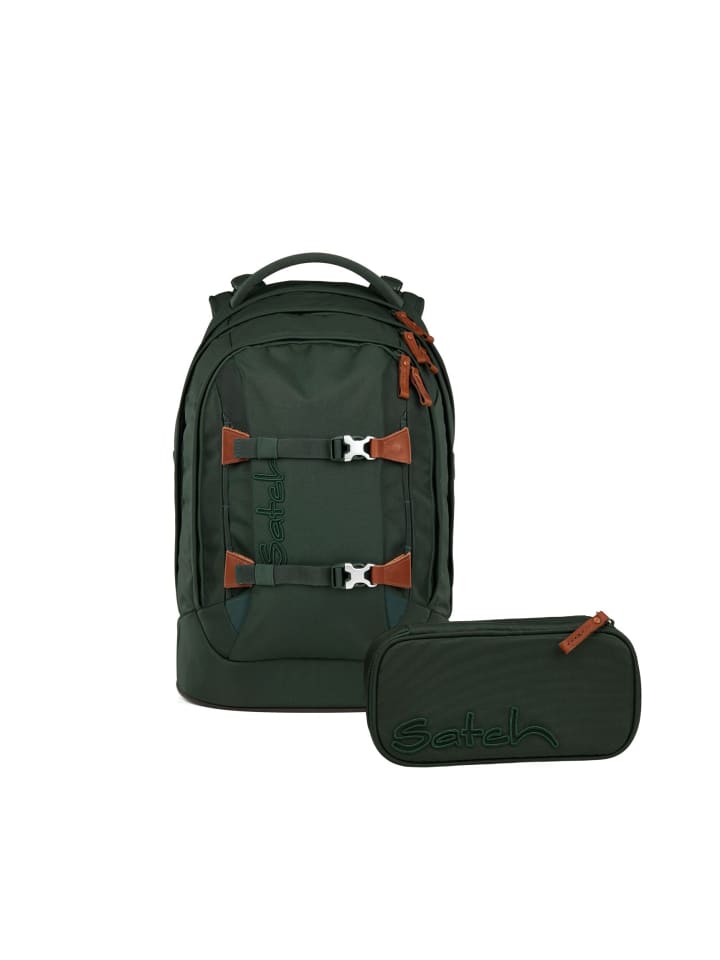 Satch Набор школьных рюкзаков PACK Nordic Forest Green, 2 предмета, зеленого цвета
Satch Набор школьных рюкзаков PACK Nordic Forest Green, 2 предмета, зеленого цвета