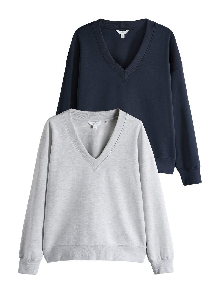 Толстовка The Set, темно-синий/светло-серый
Толстовка The Set, темно-синий/светло-серый