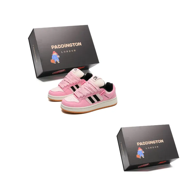 Paddington Bears Износостойкие и легкие низкие скейтерские кроссовки унисекс розово-черные, цвет Pink Black
Paddington Bears Износостойкие и легкие низкие скейтерские кроссовки унисекс розово-черные, цвет Pink Black
