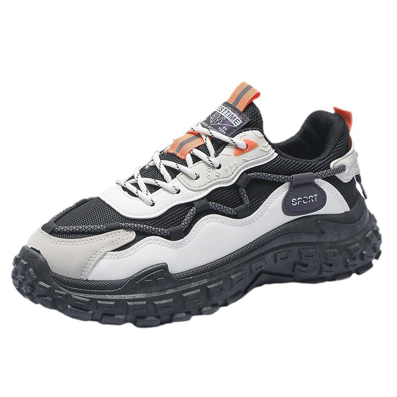 TAFN Низкие массивные кроссовки мужские - черный оранжевый, цвет Black Orange
TAFN Низкие массивные кроссовки мужские - черный оранжевый, цвет Black Orange