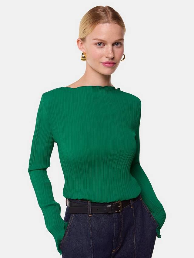 Топ эльзы плиссе Whistles, зеленый
Топ эльзы плиссе Whistles, зеленый