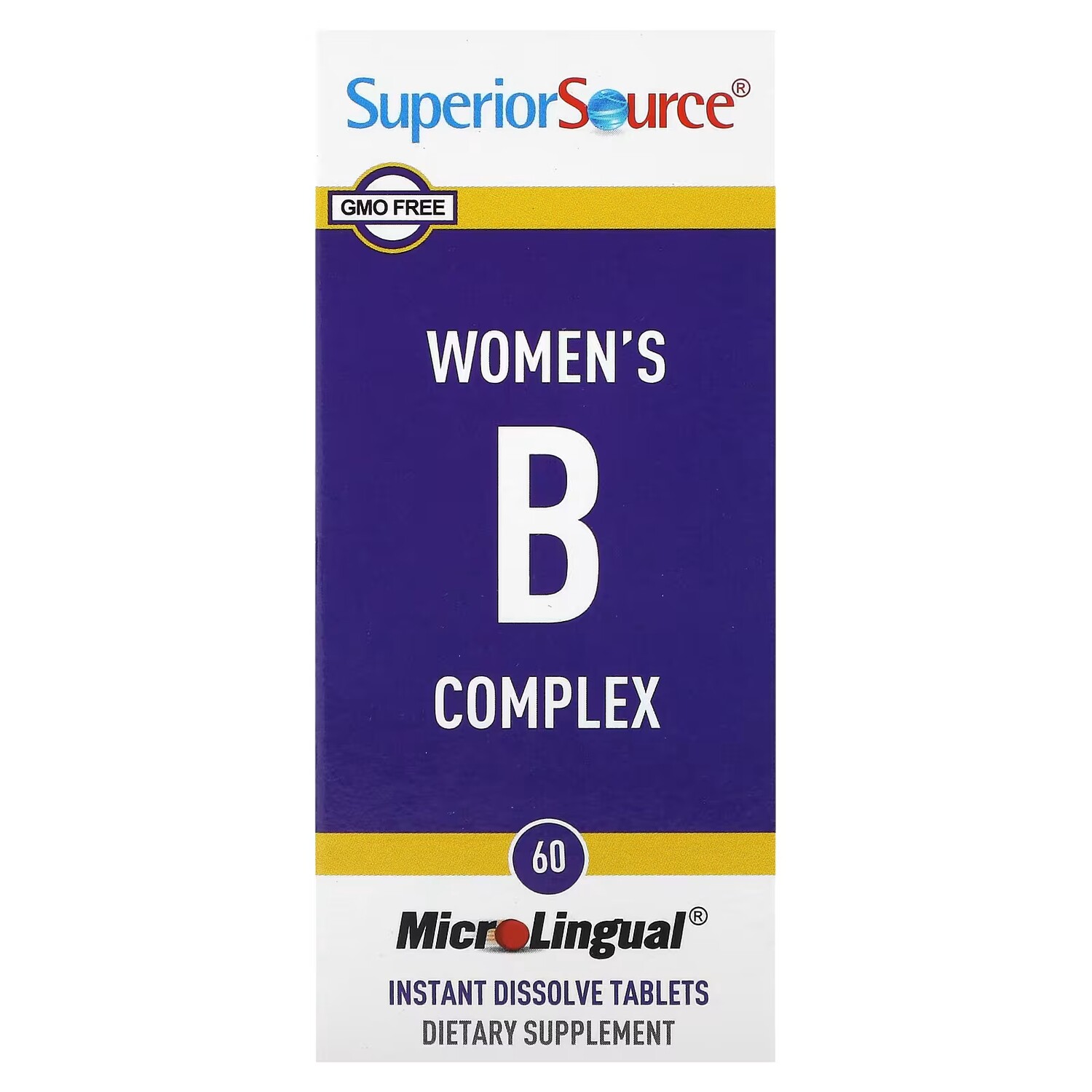 Комплекс женских витаминов MicroLingual Superior Source, 60 растворяющихся таблеток
Комплекс женских витаминов MicroLingual Superior Source, 60 растворяющихся таблеток