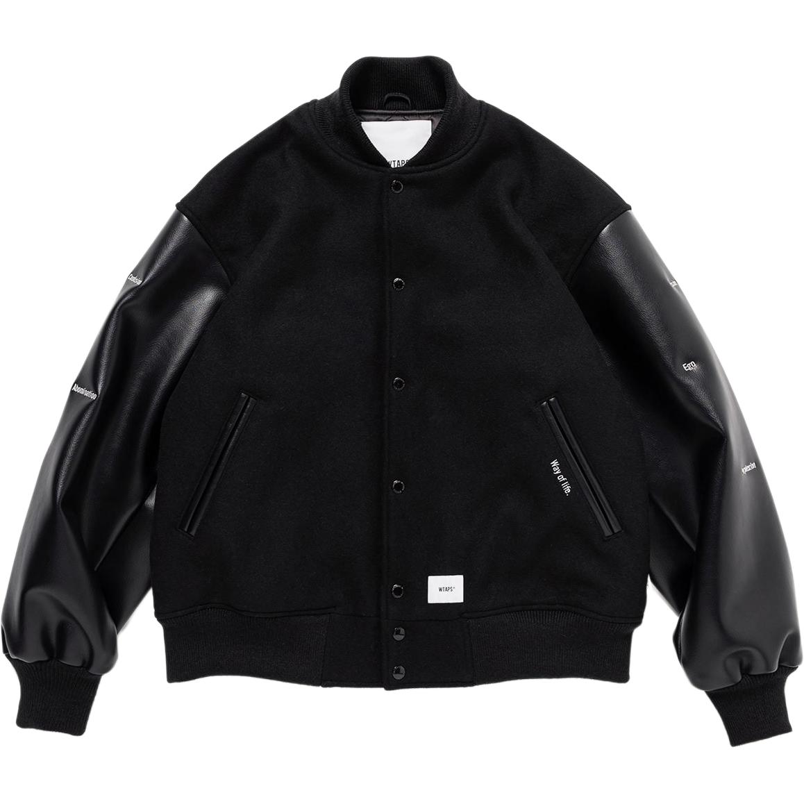 Куртка-бомбер с нашивкой логотипа WTAPS, черный
Куртка-бомбер с нашивкой логотипа WTAPS, черный