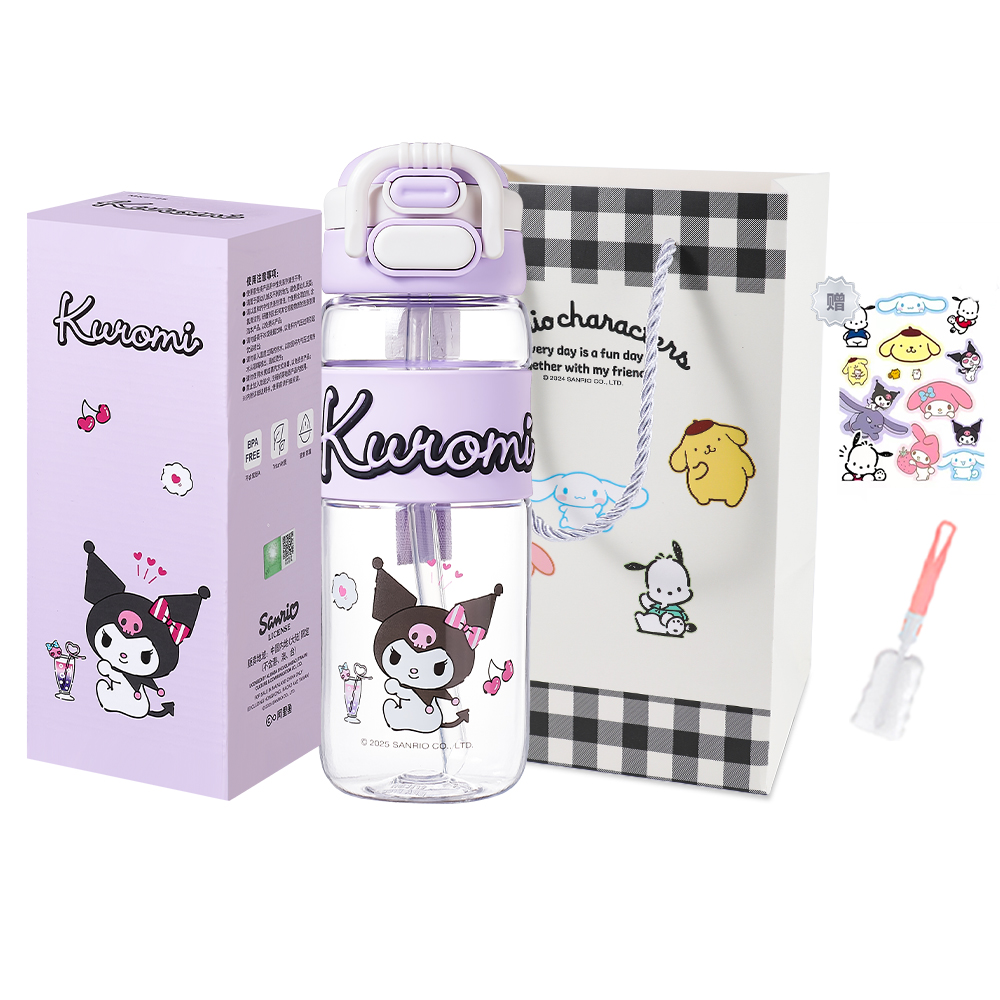 Sanrio Пластиковый стакан Kulomi Purple 600ml
Sanrio Пластиковый стакан Kulomi Purple 600ml