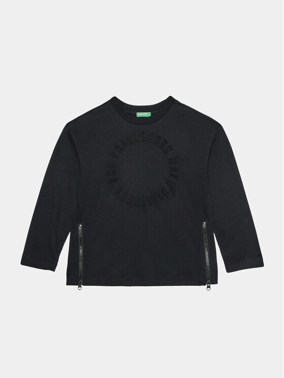 Блуза стандартного кроя United Colors Of Benetton, черный
Блуза стандартного кроя United Colors Of Benetton, черный