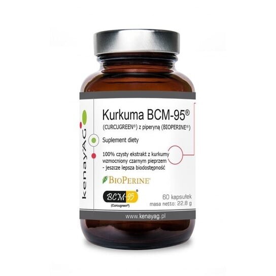Куркума BCM-95 (CURCUGREEN) с пиперином (BIOPERINE) (60 капсул) - биологически активная добавка KenayAg KenayAg
Куркума BCM-95 (CURCUGREEN) с пиперином (BIOPERINE) (60 капсул) - биологически активная добавка KenayAg KenayAg