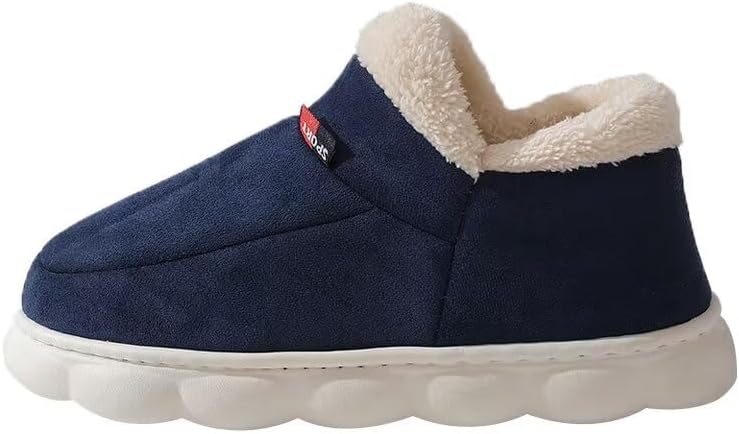 Женские и мужские теплые хлопковые тапочки с нескользящей подошвой для дома и прогулок на улице Zonkacen, темно-синий
Женские и мужские теплые хлопковые тапочки с нескользящей подошвой для дома и прогулок на улице Zonkacen, темно-синий