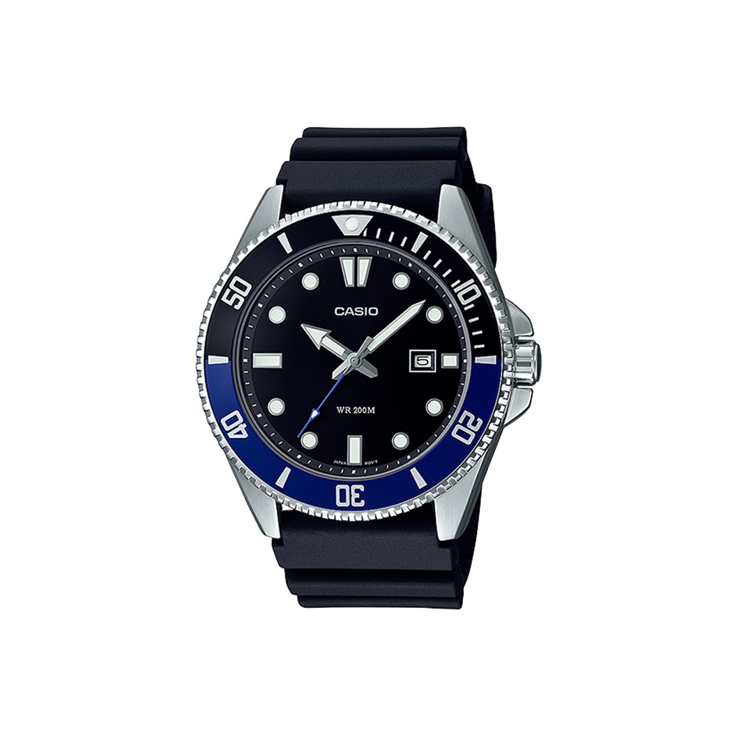 CASIO Часы Men YOUTH Black Watch MDV-107-1A2, Blue and black dial 
CASIO Часы Men YOUTH Black Watch MDV-107-1A2, Blue and black dial