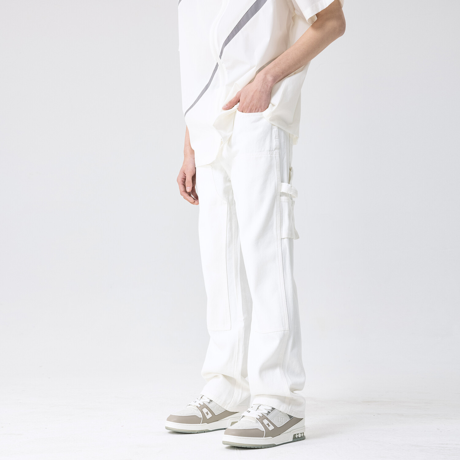 Джинсы унисекс Xinyinsu, белый
Джинсы унисекс Xinyinsu, белый