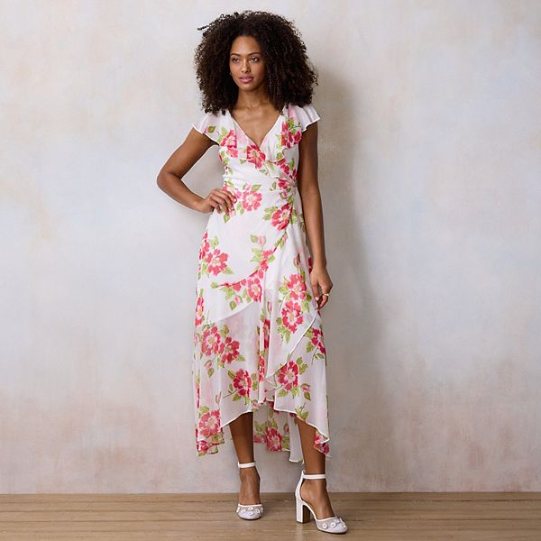 Женское платье-макси с рукавами-крылышками и запахом Lc Lauren Conrad
Женское платье-макси с рукавами-крылышками и запахом Lc Lauren Conrad